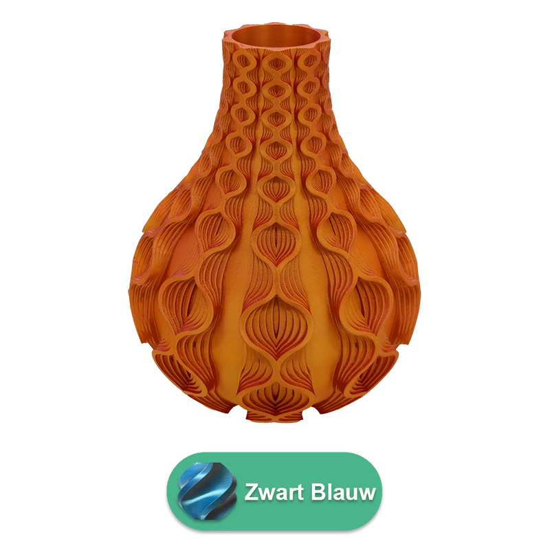 Korallen-3D-Vase – 3D-gedruckte Vase – nachhaltiges PLA – geeignet für künstliche Blumen