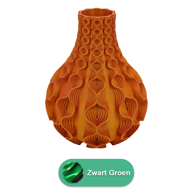 Korallen-3D-Vase – 3D-gedruckte Vase – nachhaltiges PLA – geeignet für künstliche Blumen