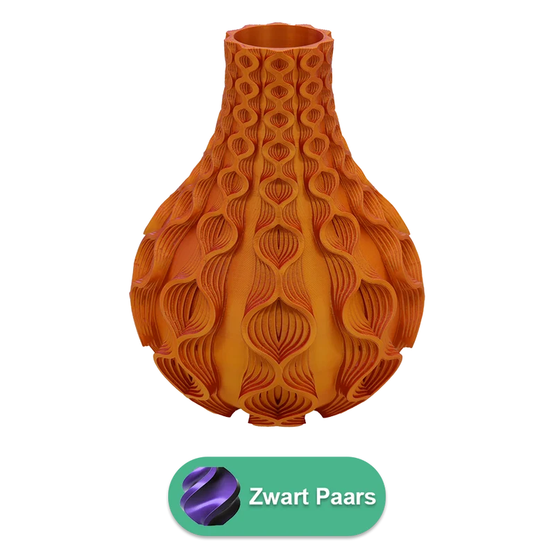 Korallen-3D-Vase – 3D-gedruckte Vase – nachhaltiges PLA – geeignet für künstliche Blumen