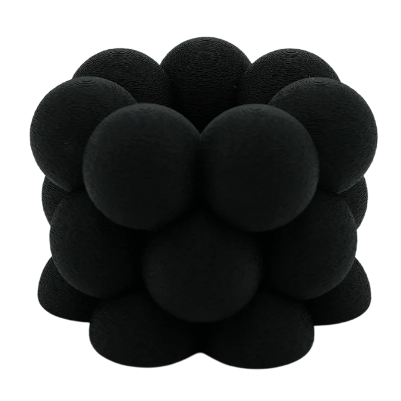 LED-Teelichthalter Bubble Fuzzy – 3D-gedruckt – Nachhaltiges PLA – Geeignet für LED-Teelichter