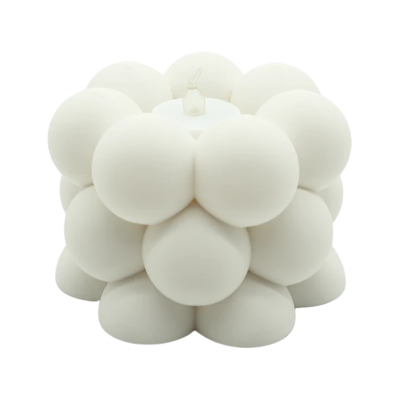 LED-Teelichthalter-Blase – 3D-gedruckt – langlebiges PLA – geeignet für LED-Teelichter