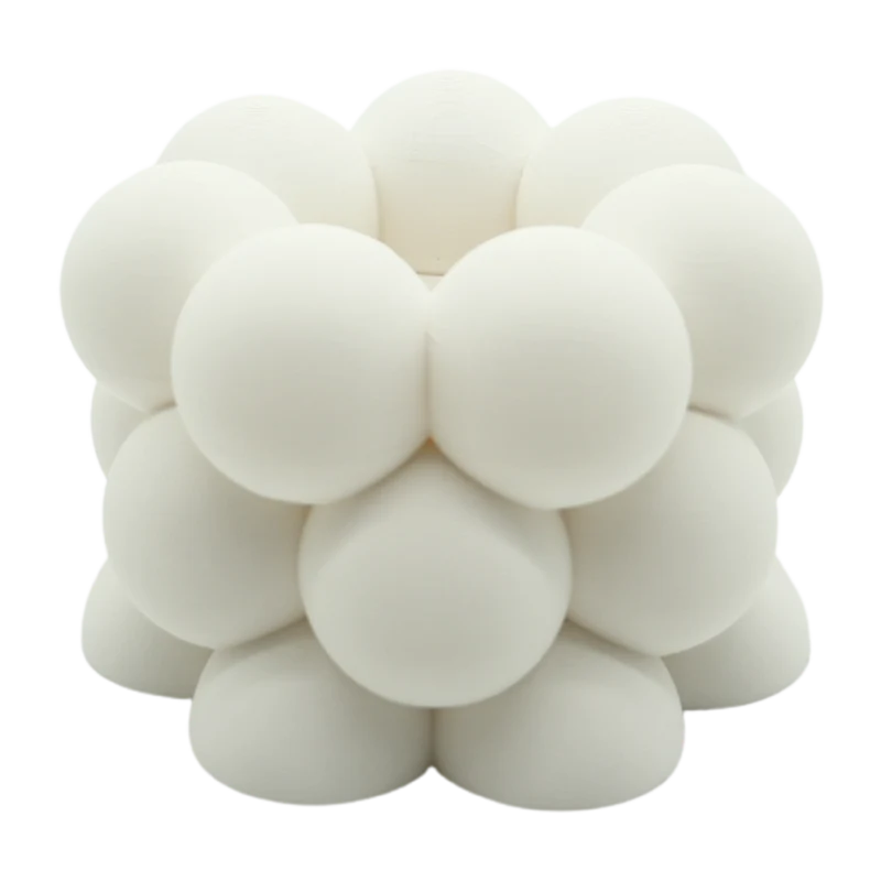 LED-Teelichthalter-Blase – 3D-gedruckt – langlebiges PLA – geeignet für LED-Teelichter