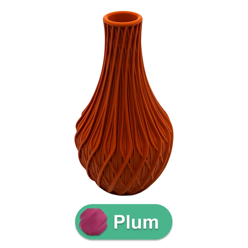 Miroa 3D-Vase – 3D-gedruckte Vase – nachhaltiges PLA – geeignet für künstliche Blumen