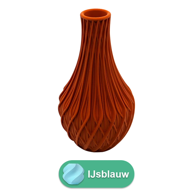 Miroa 3D-Vase – 3D-gedruckte Vase – nachhaltiges PLA – geeignet für künstliche Blumen