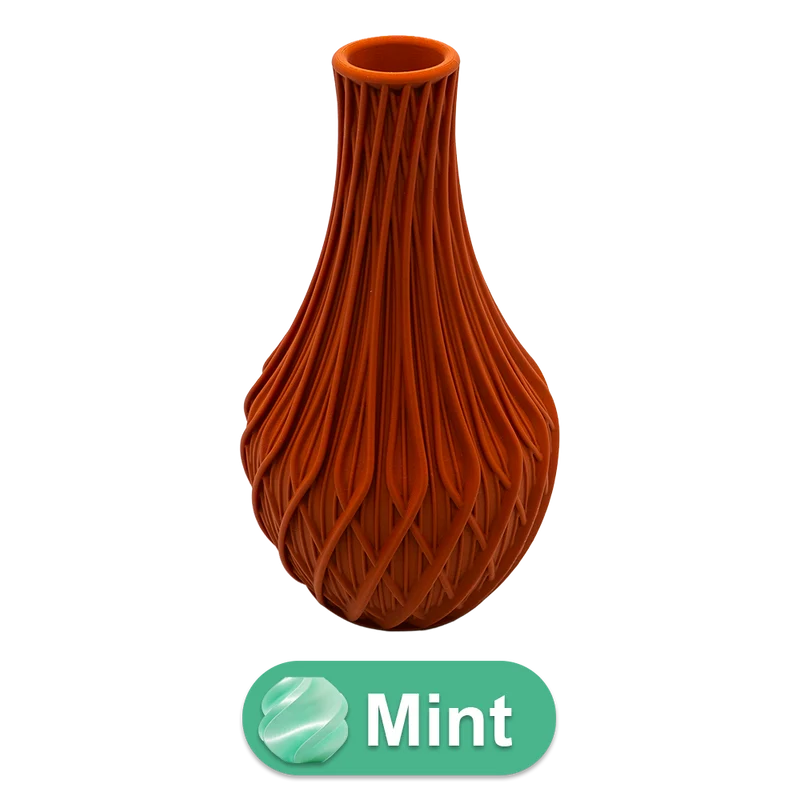 Miroa 3D-Vase – 3D-gedruckte Vase – nachhaltiges PLA – geeignet für künstliche Blumen