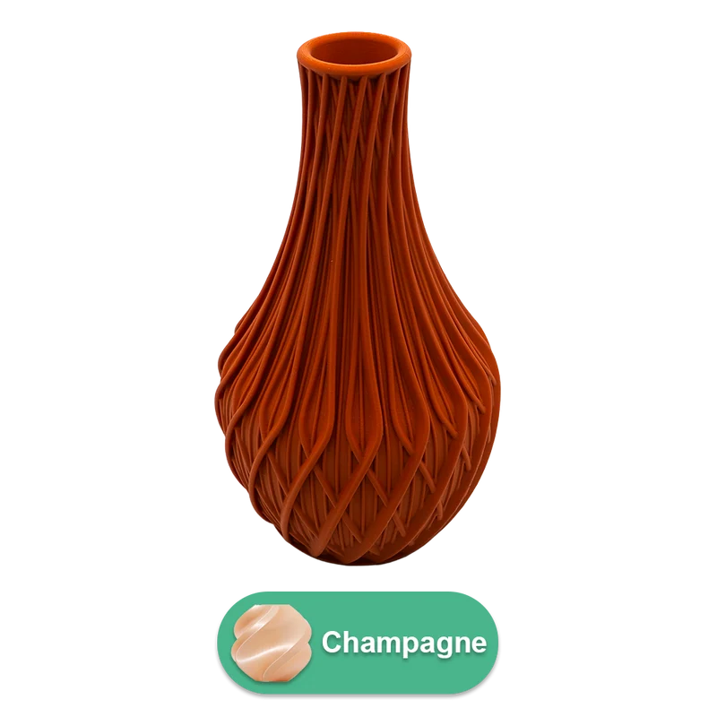 Miroa 3D-Vase – 3D-gedruckte Vase – nachhaltiges PLA – geeignet für künstliche Blumen
