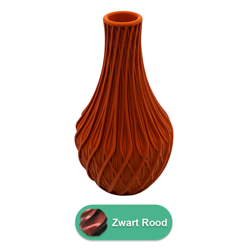 Miroa 3D-Vase – 3D-gedruckte Vase – nachhaltiges PLA – geeignet für künstliche Blumen
