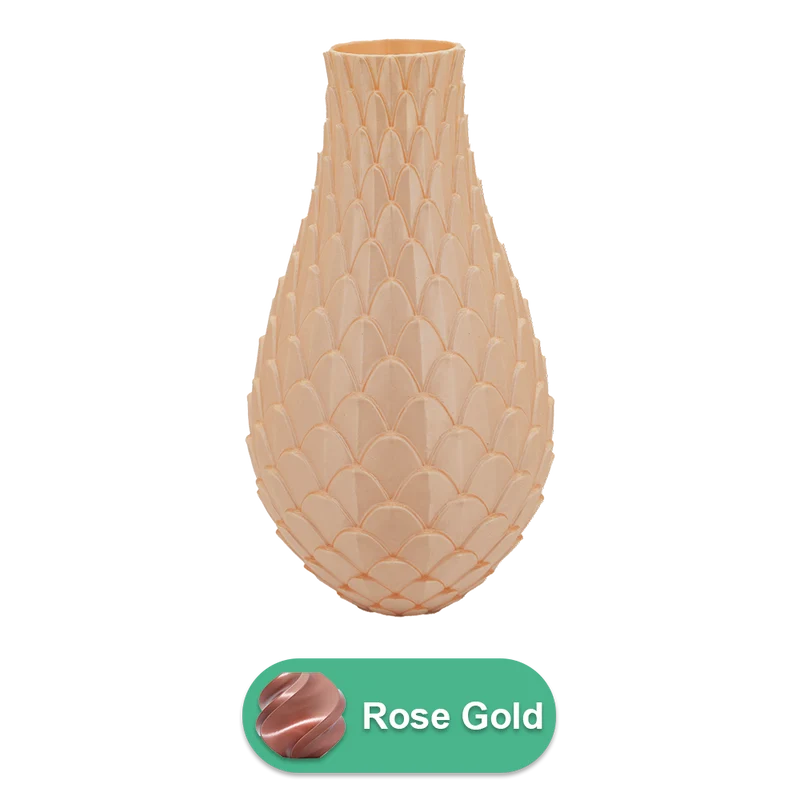 Sirena 3D-Vase – 3D-gedruckte Vase – nachhaltiges PLA – geeignet für künstliche Blumen