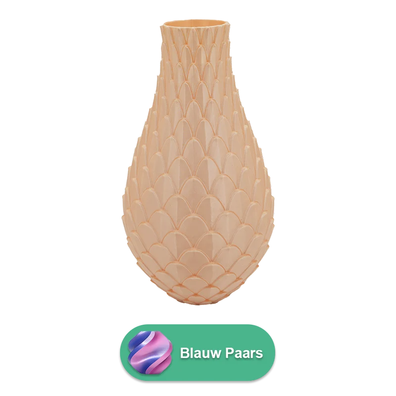 Sirena 3D-Vase – 3D-gedruckte Vase – nachhaltiges PLA – geeignet für künstliche Blumen