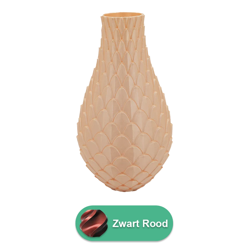Sirena 3D-Vase – 3D-gedruckte Vase – nachhaltiges PLA – geeignet für künstliche Blumen