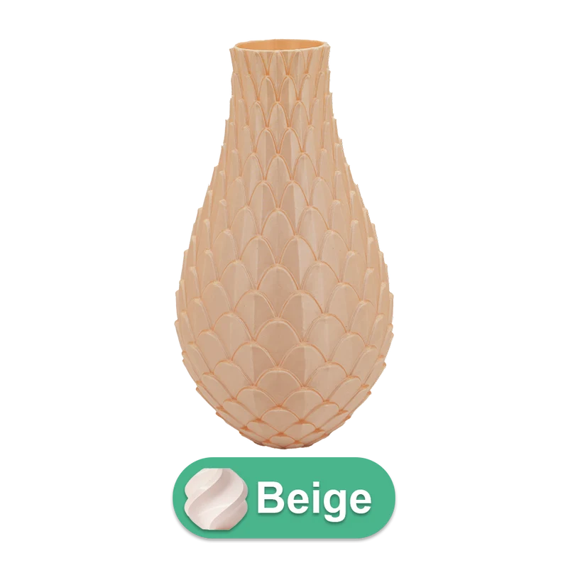 Sirena 3D-Vase – 3D-gedruckte Vase – nachhaltiges PLA – geeignet für künstliche Blumen