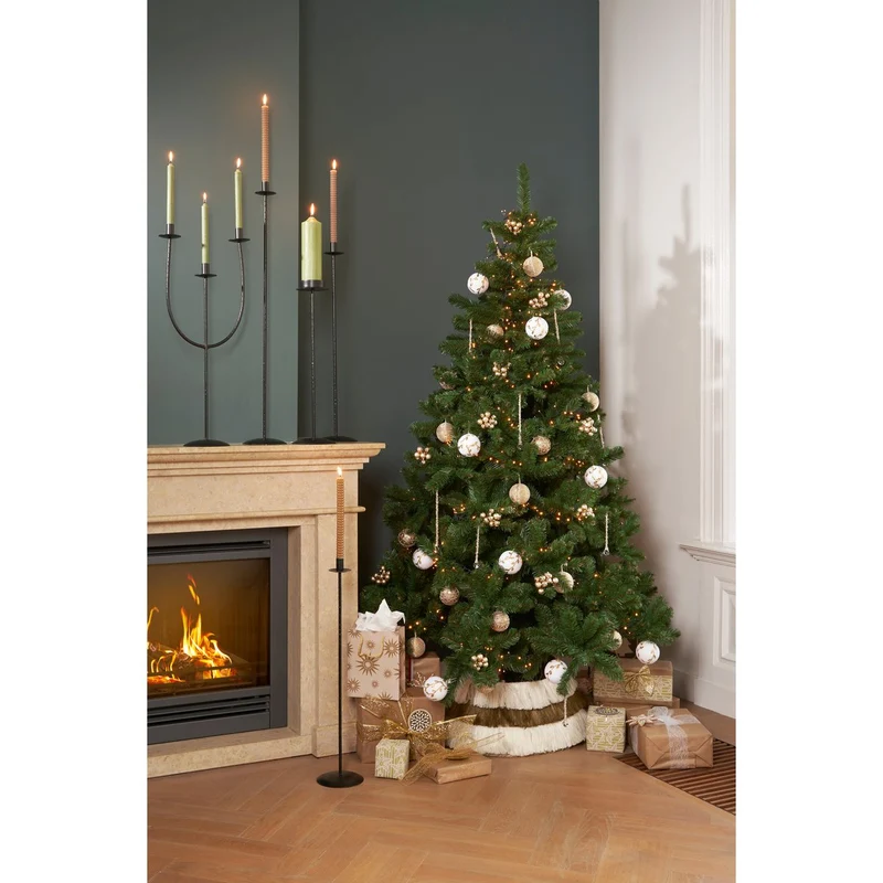 Forrester Künstlicher Weihnachtsbaum – H215 x Ø135 cm – Grün