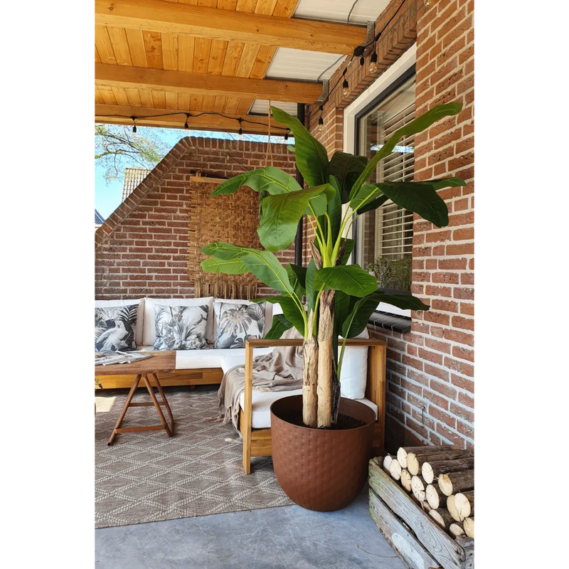Künstliche Bananenpflanze