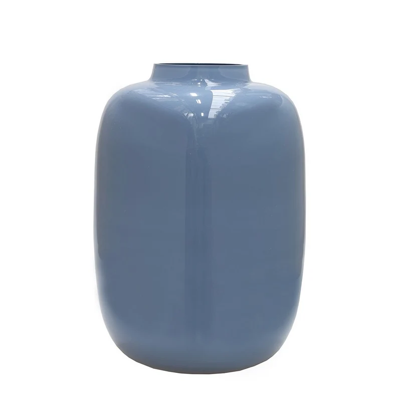 Vase Artic Hellblau-Grau