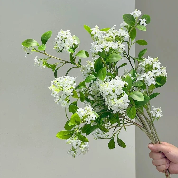 77 cm Künstliche Murraya-Blüten – Duftende Akzente für Wohnzimmer & Terrasse