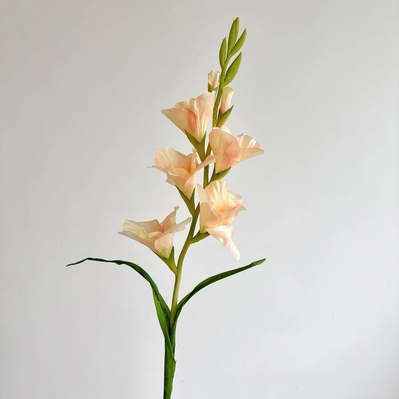 90 cm Real-Touch-Künstliche Gladiolen Für DIY-Blumenprojekte, Geschenke sowie Büro- und Hausdekoration