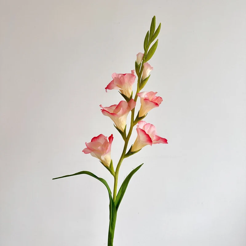90 cm Real-Touch-Künstliche Gladiolen Für DIY-Blumenprojekte, Geschenke sowie Büro- und Hausdekoration