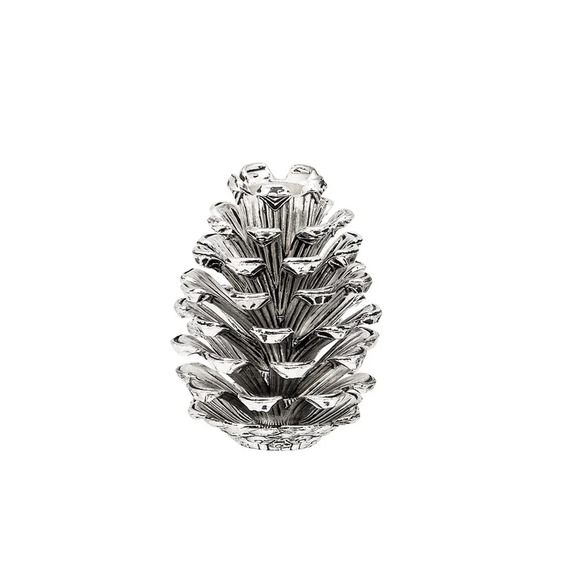 Kerzenleuchter Zapfen, Höhe 9 cm