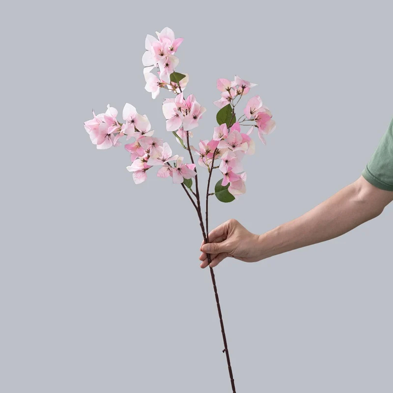 Großhandel 60 cm künstliche Bougainvillea-Dekoblume - Realistische Blumendekoration für Zuhause, Terrasse & Events - Pflegeleichte Kunstblume