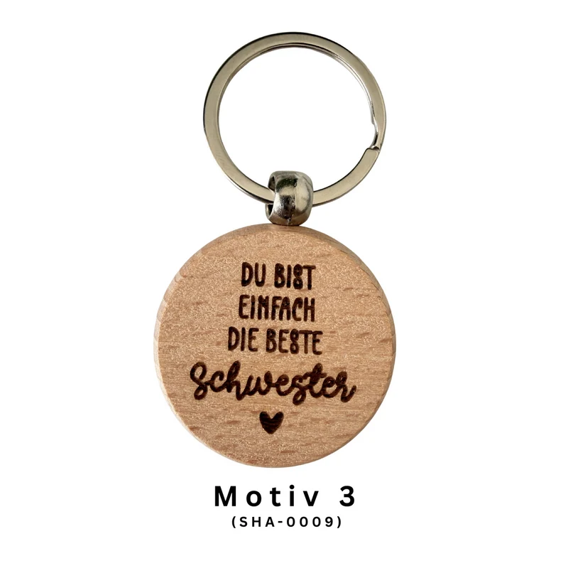 Schlüsselanhänger mit persönlicher Widmung