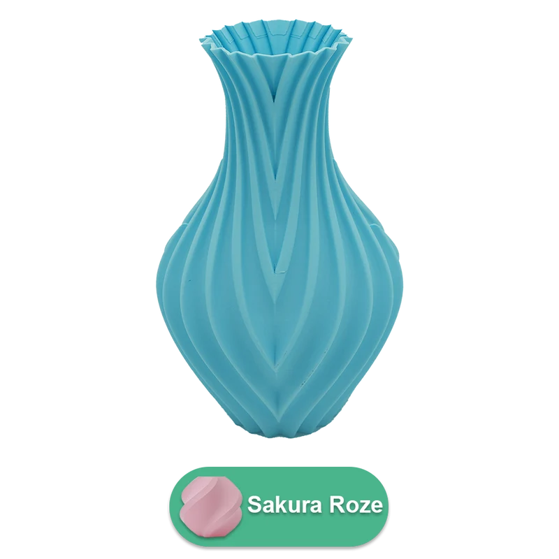 Lumia 3D-Vase – 3D-gedruckte Vase – nachhaltiges PLA – geeignet für künstliche Blumen