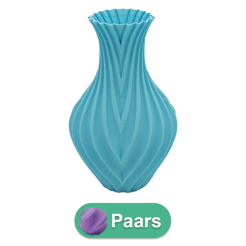 Lumia 3D-Vase – 3D-gedruckte Vase – nachhaltiges PLA – geeignet für künstliche Blumen