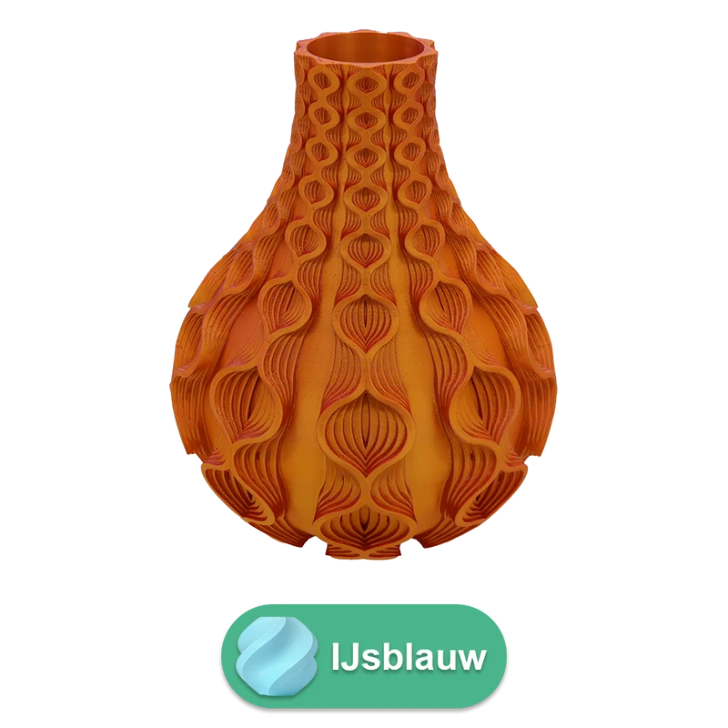 Korallen-3D-Vase – 3D-gedruckte Vase – nachhaltiges PLA – geeignet für künstliche Blumen