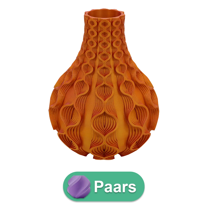Korallen-3D-Vase – 3D-gedruckte Vase – nachhaltiges PLA – geeignet für künstliche Blumen