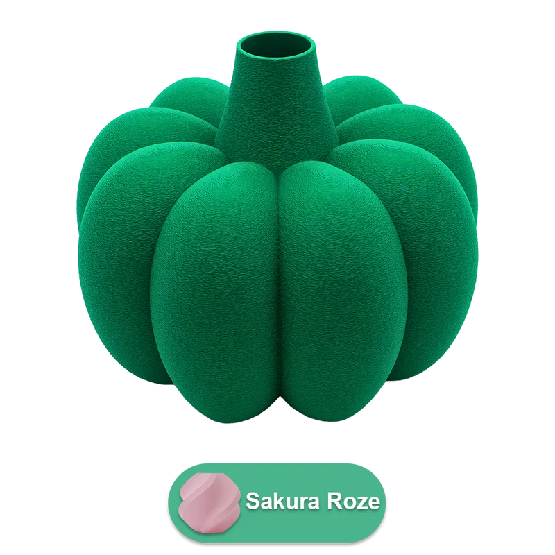 Pomela 3D-Vase – 3D-gedruckte Vase – nachhaltiges PLA – geeignet für künstliche Blumen