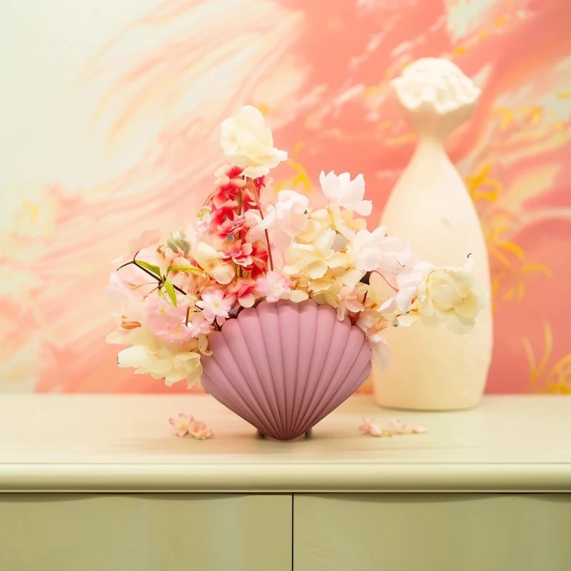 Marella 3D-Vase – 3D-gedruckte Vase – nachhaltiges PLA – geeignet für künstliche Blumen