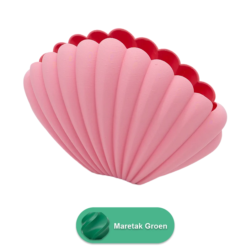Marella 3D-Vase – 3D-gedruckte Vase – nachhaltiges PLA – geeignet für künstliche Blumen