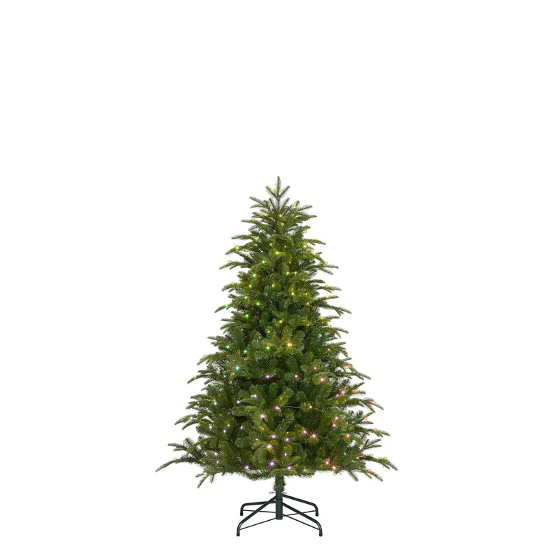 Smart Lighting Nestow Künstlicher Weihnachtsbaum – H155 x Ø107 cm – Grün