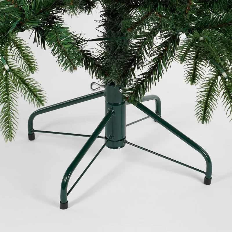 Smart Lighting Nestow Künstlicher Weihnachtsbaum – H155 x Ø107 cm – Grün