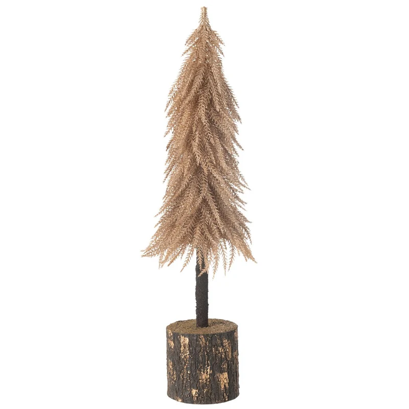 Dekoration Weihnachtsbaum – Kunststoff – Kupfer – groß