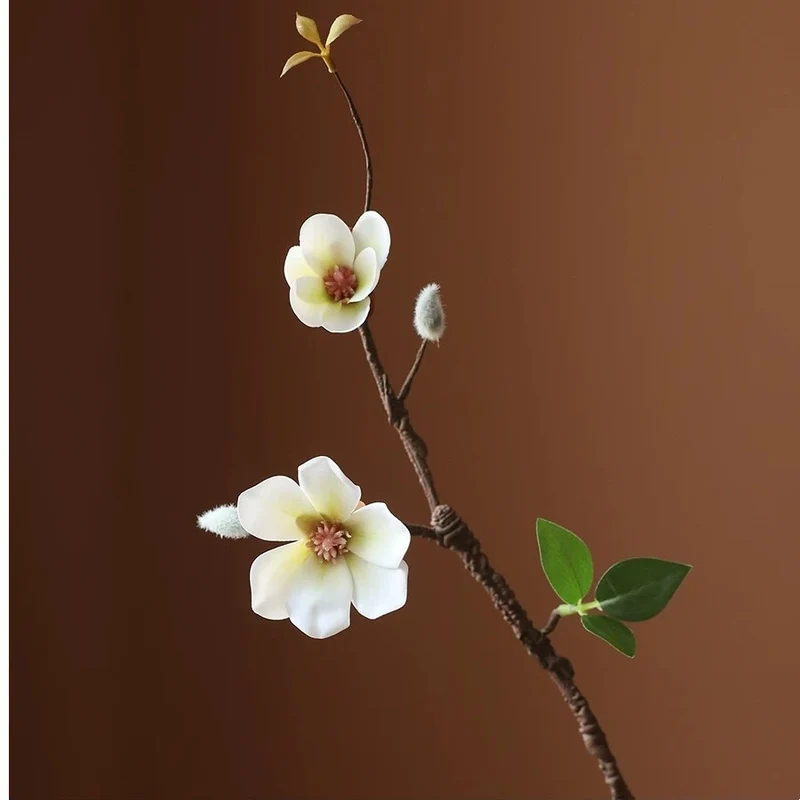 40 cm künstliche Magnolien zur Heimdekoration