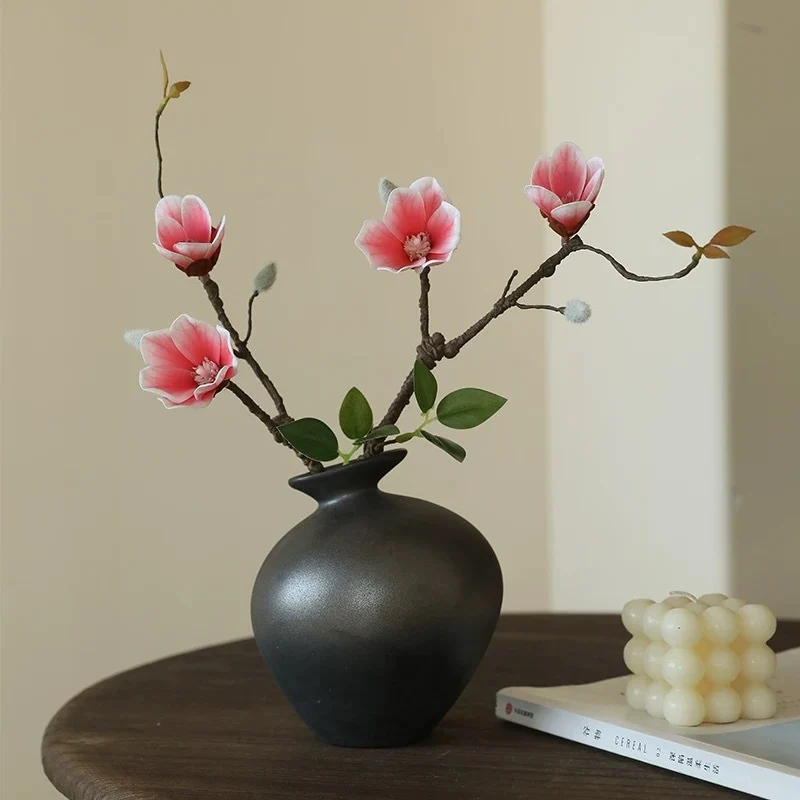40 cm künstliche Magnolien zur Heimdekoration