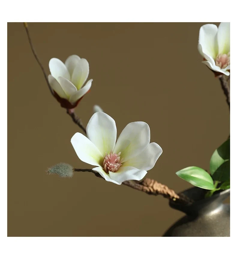 40 cm künstliche Magnolien zur Heimdekoration
