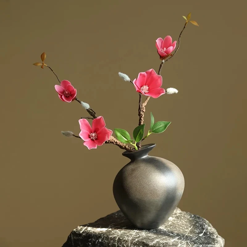 40 cm künstliche Magnolien zur Heimdekoration