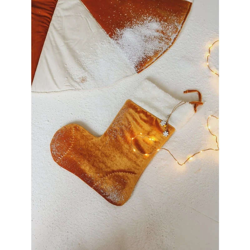 Weihnachtsstrumpf „Gold Candy“.
