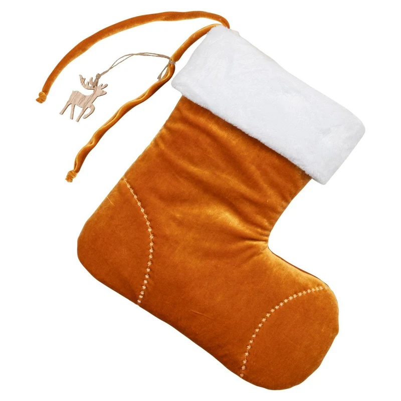 Weihnachtsstrumpf „Gold Candy“.