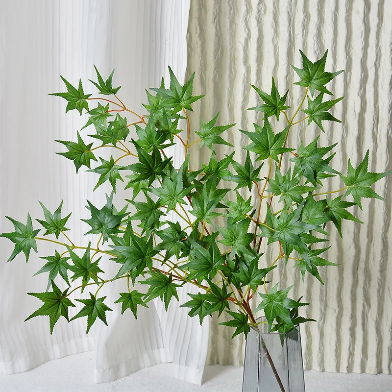 Großhandel 68cm künstliche Ahornblattzweige - Realistische Herbstdekoration für Zuhause, Thanksgiving, Kränze & Tischarrangements
