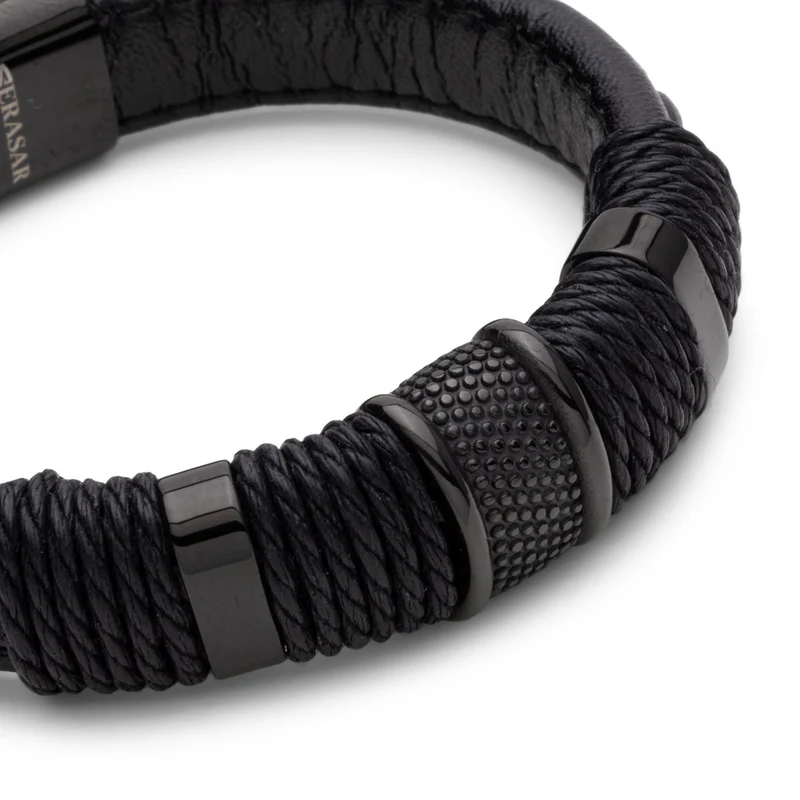 Lederarmband mit Magnetverschluss, elegantes Design