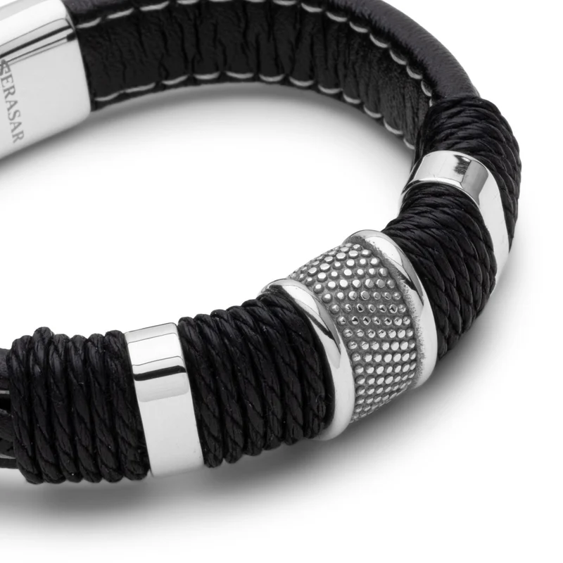 Lederarmband mit Magnetverschluss, elegantes Design
