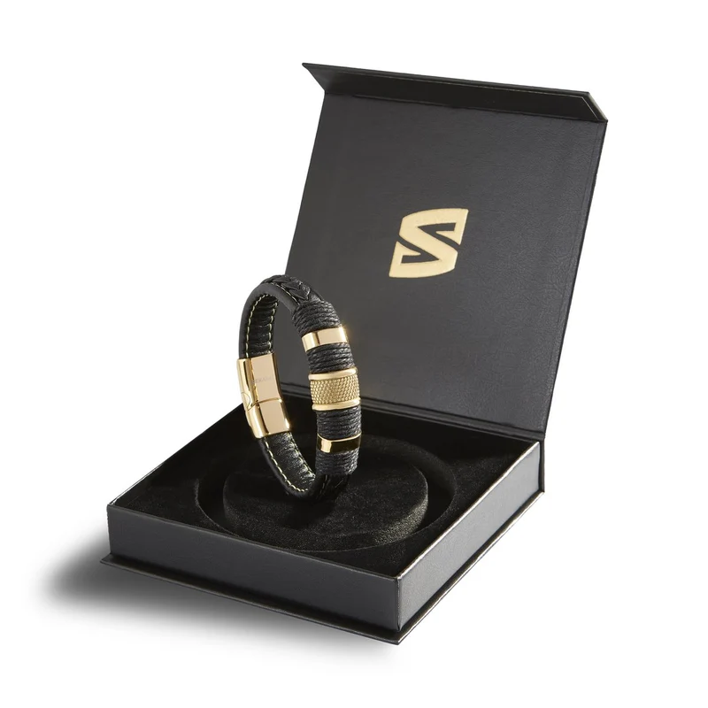 Lederarmband mit Magnetverschluss, elegantes Design