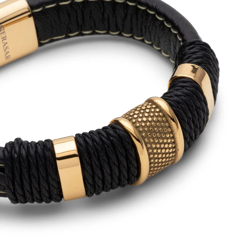 Lederarmband mit Magnetverschluss, elegantes Design