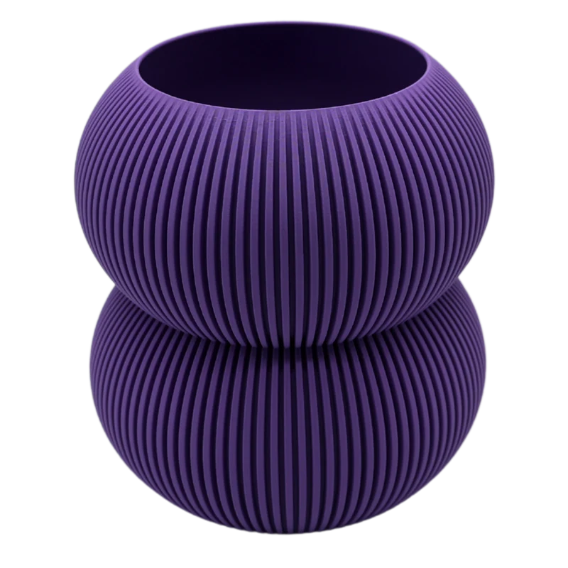 Elaro 3D-Vase – 3D-gedruckte Vase – nachhaltiges PLA – geeignet für künstliche Blumen