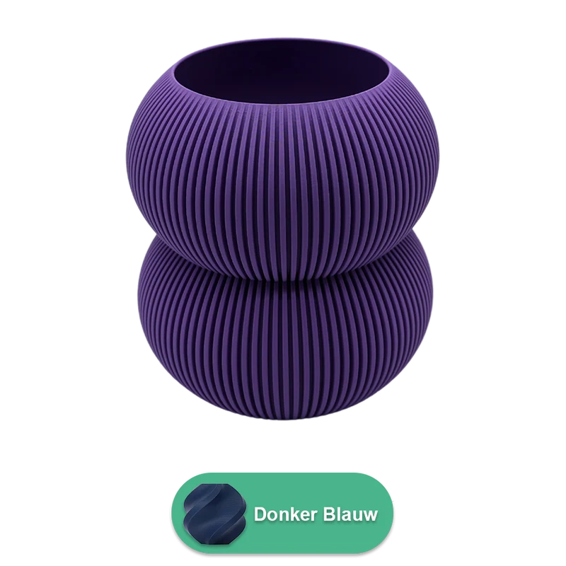 Elaro 3D-Vase – 3D-gedruckte Vase – nachhaltiges PLA – geeignet für künstliche Blumen