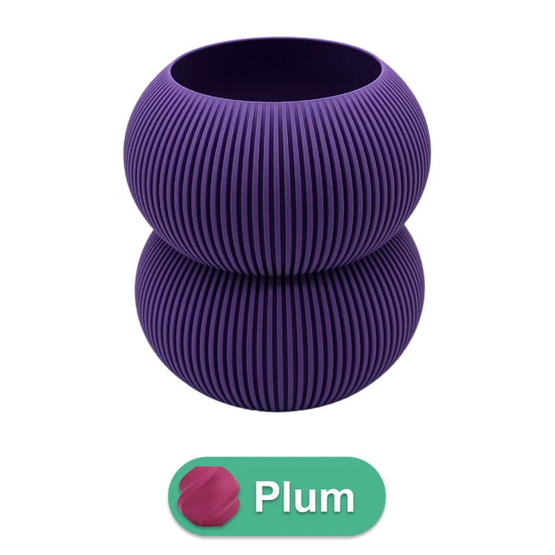 Elaro 3D-Vase – 3D-gedruckte Vase – nachhaltiges PLA – geeignet für künstliche Blumen