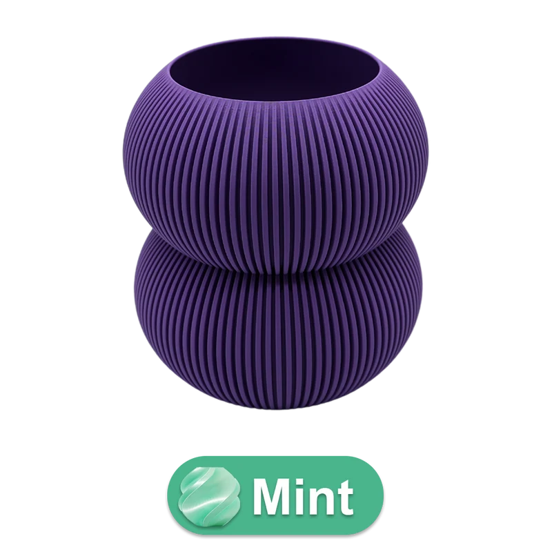 Elaro 3D-Vase – 3D-gedruckte Vase – nachhaltiges PLA – geeignet für künstliche Blumen