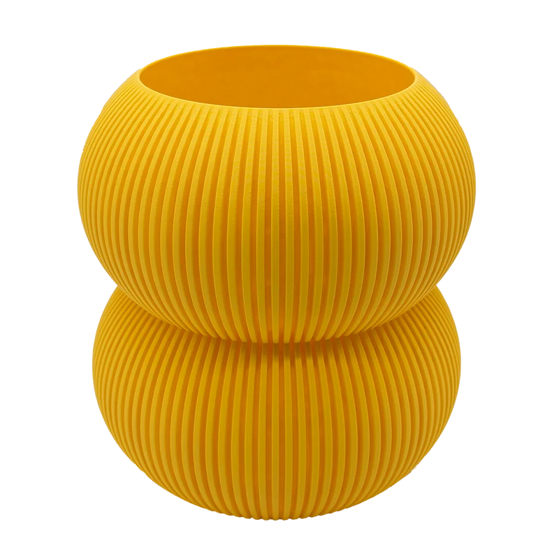 Elaro 3D-Vase – 3D-gedruckte Vase – nachhaltiges PLA – geeignet für künstliche Blumen